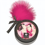 Съедобная пудра для тела и массажа SHUNGA Малиновое Чувство, 75 гр