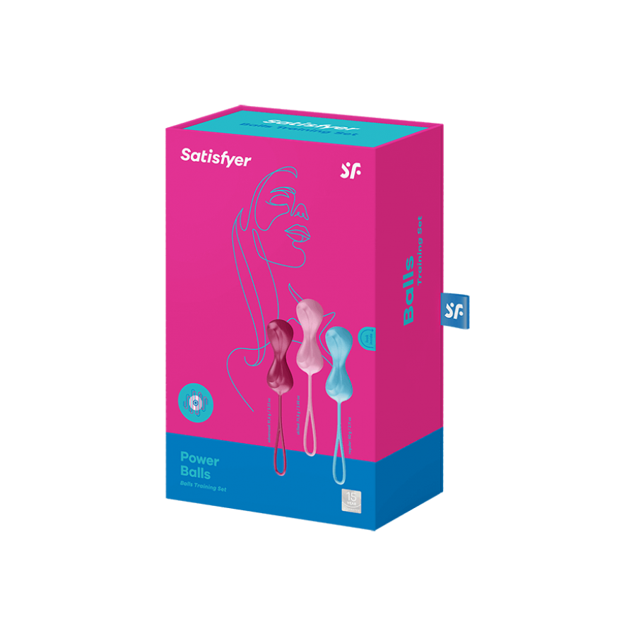 Набор вагинальных шариков Satisfyer Power Balls Multicolor