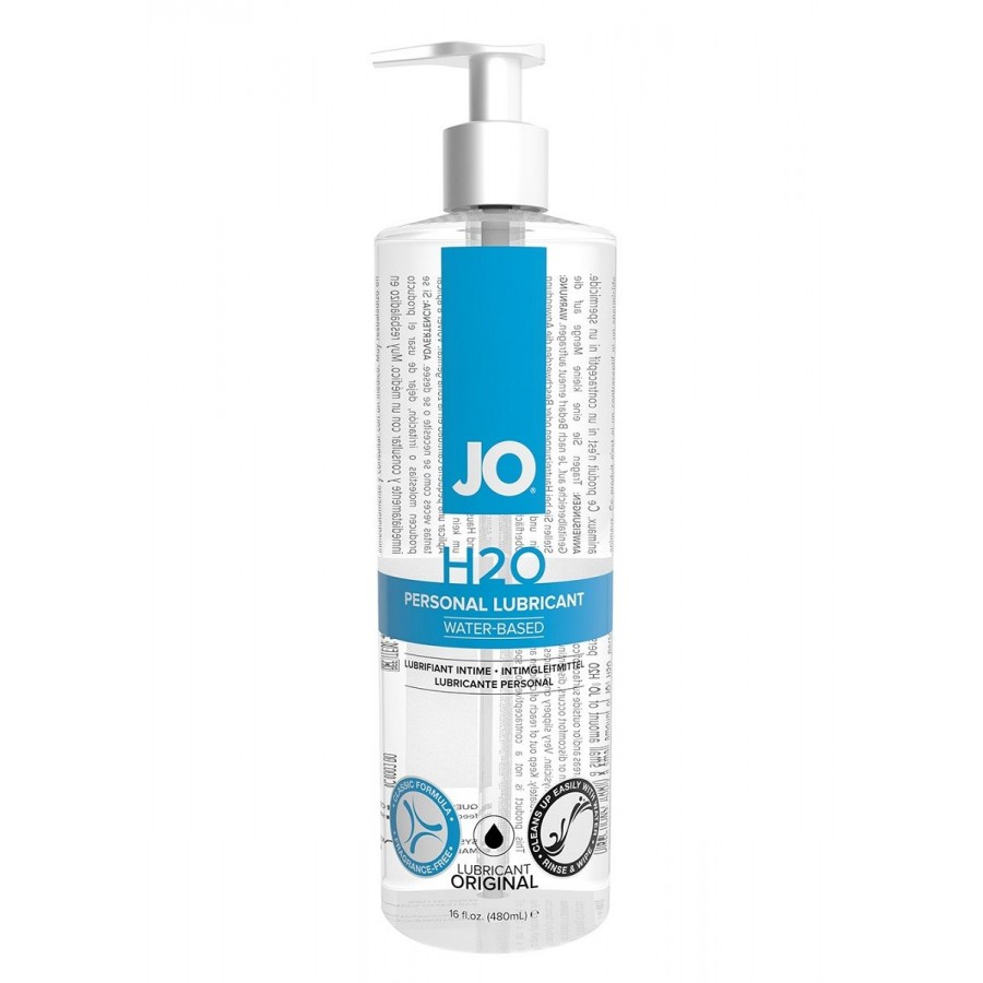 Лубрикант на водной основе JO Personal Lubricant H2O с дозатором - 480 мл