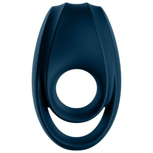 Двойное эрекционное кольцо с вибрацией Satisfyer Incredible Duo Blue