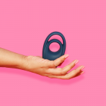 Двойное эрекционное кольцо с вибрацией Satisfyer Incredible Duo Blue