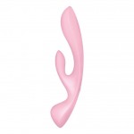 Вибратор-кролик 2 в 1 Satisfyer Triple Oh Pink