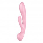 Вибратор-кролик 2 в 1 Satisfyer Triple Oh Pink