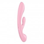 Вибратор-кролик 2 в 1 Satisfyer Triple Oh Pink