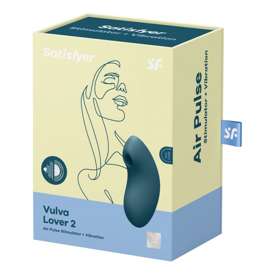 Вакуумно-волновой стимулятор с вибрацией Satisfyer Vulva Lover 2