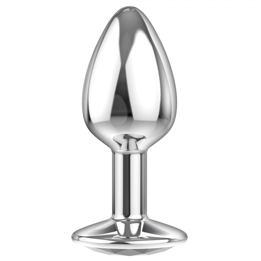 Большая анальная пробка Diamond Purple Sparkle XL 11 х 4,3 см 4028-02lola