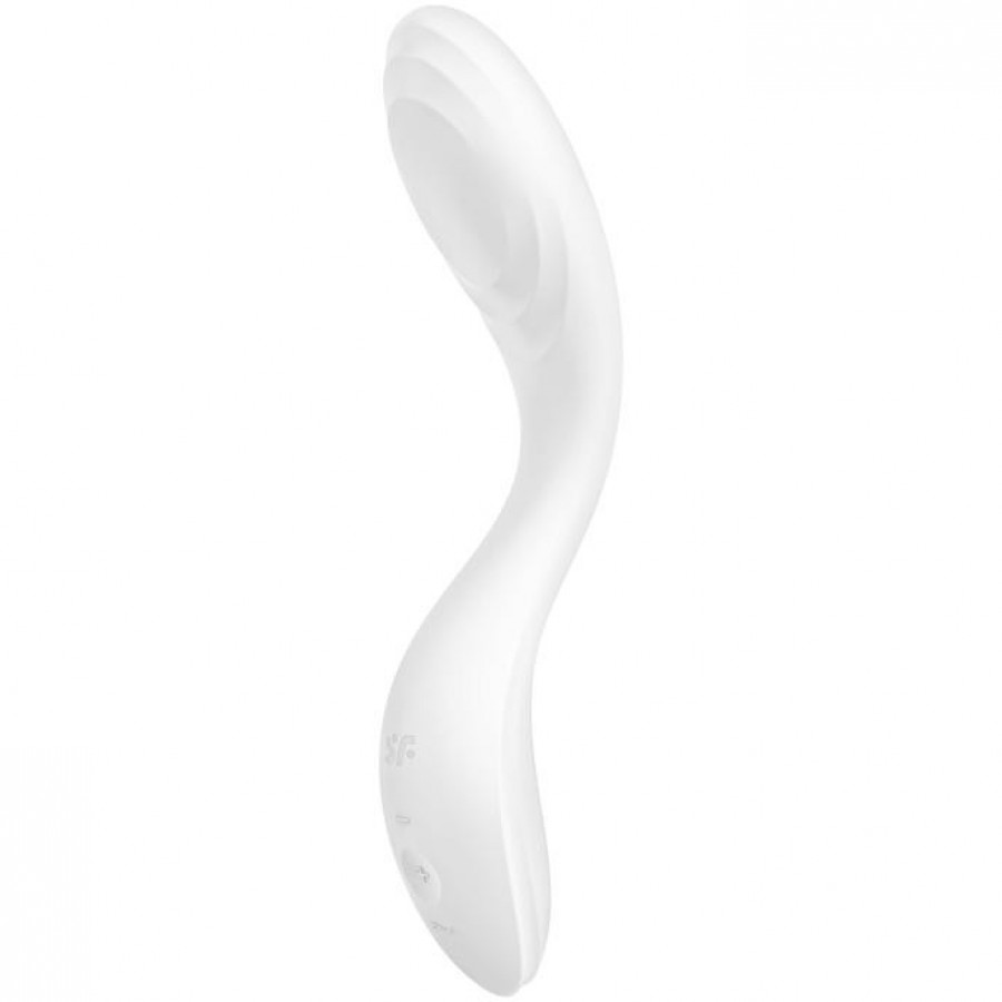 Вибратор с подвижным шариком на кончике Satisfyer Rrrolling Pleasure White Вибратор с подвижным шариком на кончике Satisfyer Rrrolling Pleasure White