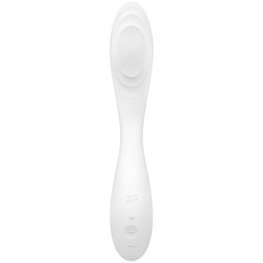 Вибратор с подвижным шариком на кончике Satisfyer Rrrolling Pleasure White Вибратор с подвижным шариком на кончике Satisfyer Rrrolling Pleasure White