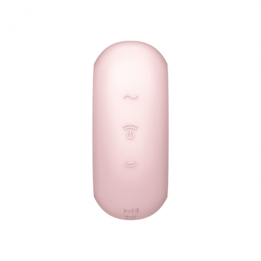 Вакуумно-волновой стимулятор с вибрацией Satisfyer Pro To Go 3 Pink