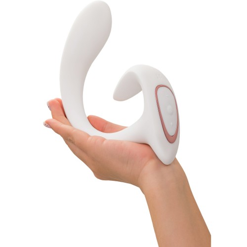 Элегантный вибратор-кролик Satisfyer G for Goddess 1, белый
