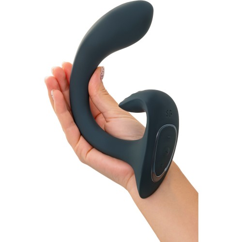 Элегантный вибратор-кролик Satisfyer G for Goddess 1, темно-серый