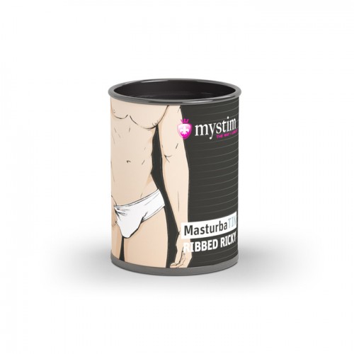 Мастурбатор Mystim MasturbaTIN Ribbed Ricky