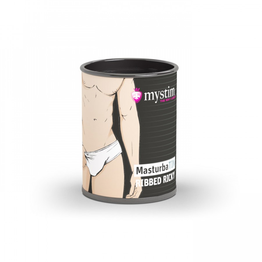 Мастурбатор Mystim MasturbaTIN Ribbed Ricky