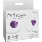 Помпы для сосков с вибрацией Vibrating Nipple Suck-Hers