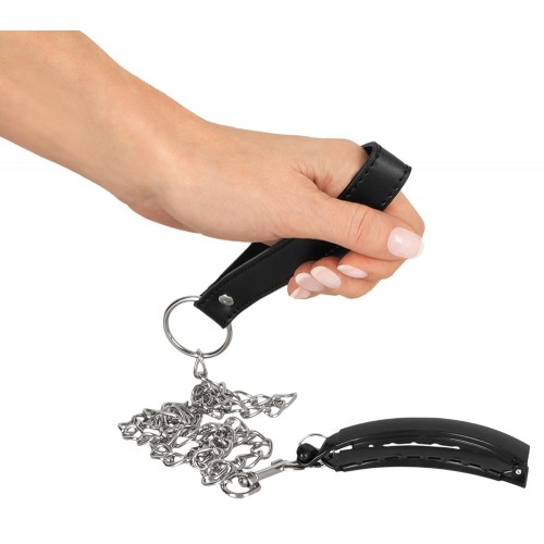 Зажим для половых губ с поводком Bad Kitty Зажим для половых губ с поводком Bad Kitty