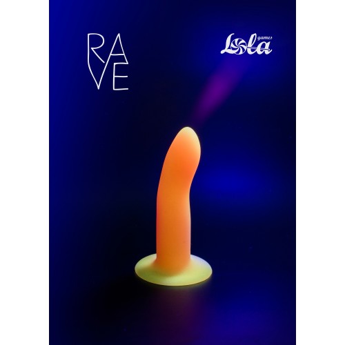 СВЕТЯЩИЙСЯ В ТЕМНОТЕ ДИЛДО RAVE LIGHT KEEPER 5012-01LOLA