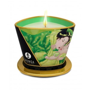 Массажная свеча с ароматом зеленого чая Shunga Exotic Green Tea Зеленый чай 170 мл