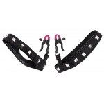 Подвязки с зажимами для половых губ Bad Kitty Garters with clamps