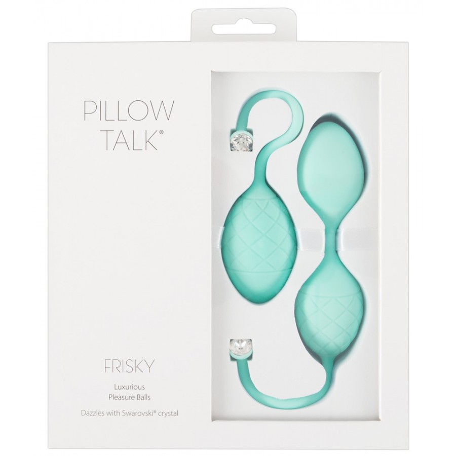 Набор вагинальных шариков Pillow Talk Frisky mit Swarovski -Kristall