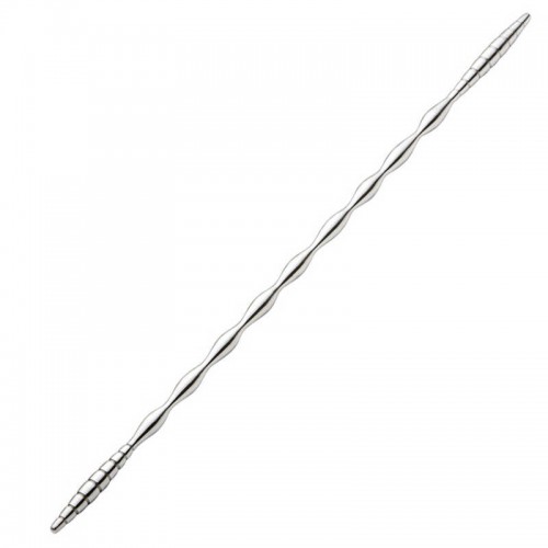 Двусторонний уретральный буж из металла Penis Plug Dip Stick Special 5370390000 27 х 0,6 см