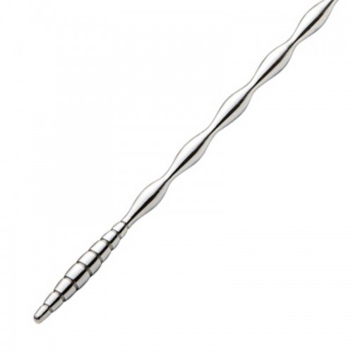 Двусторонний уретральный буж из металла Penis Plug Dip Stick Special 5370390000 27 х 0,6 см