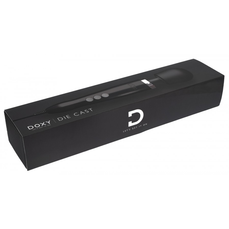 Экстремально-мощный вибромассажер Doxy Die Cast Wand Massager Black