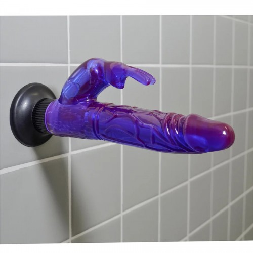 Rabbit-вибратор на присоске Wall Banger Deluxe Bunny