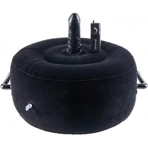 Надувная подушка с виброфаллосом Pipedream Inflatable Hot Seat