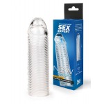 Стимулирующая насадка для пениса 16 х 4 см SEM-55316