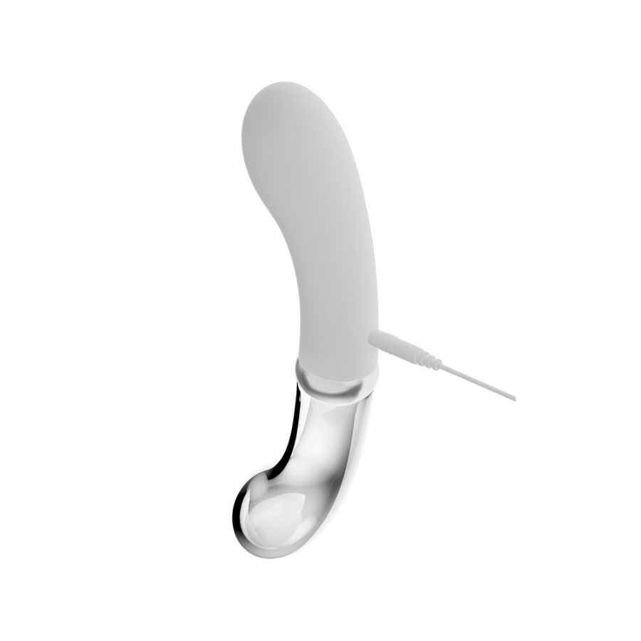 Стеклянный вибратор с LED-подсветкой Liaison Double G-Spot