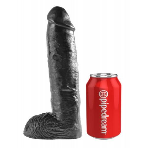Страпон на подтяжках King Cock 10 Hollow Strap-On Suspender System