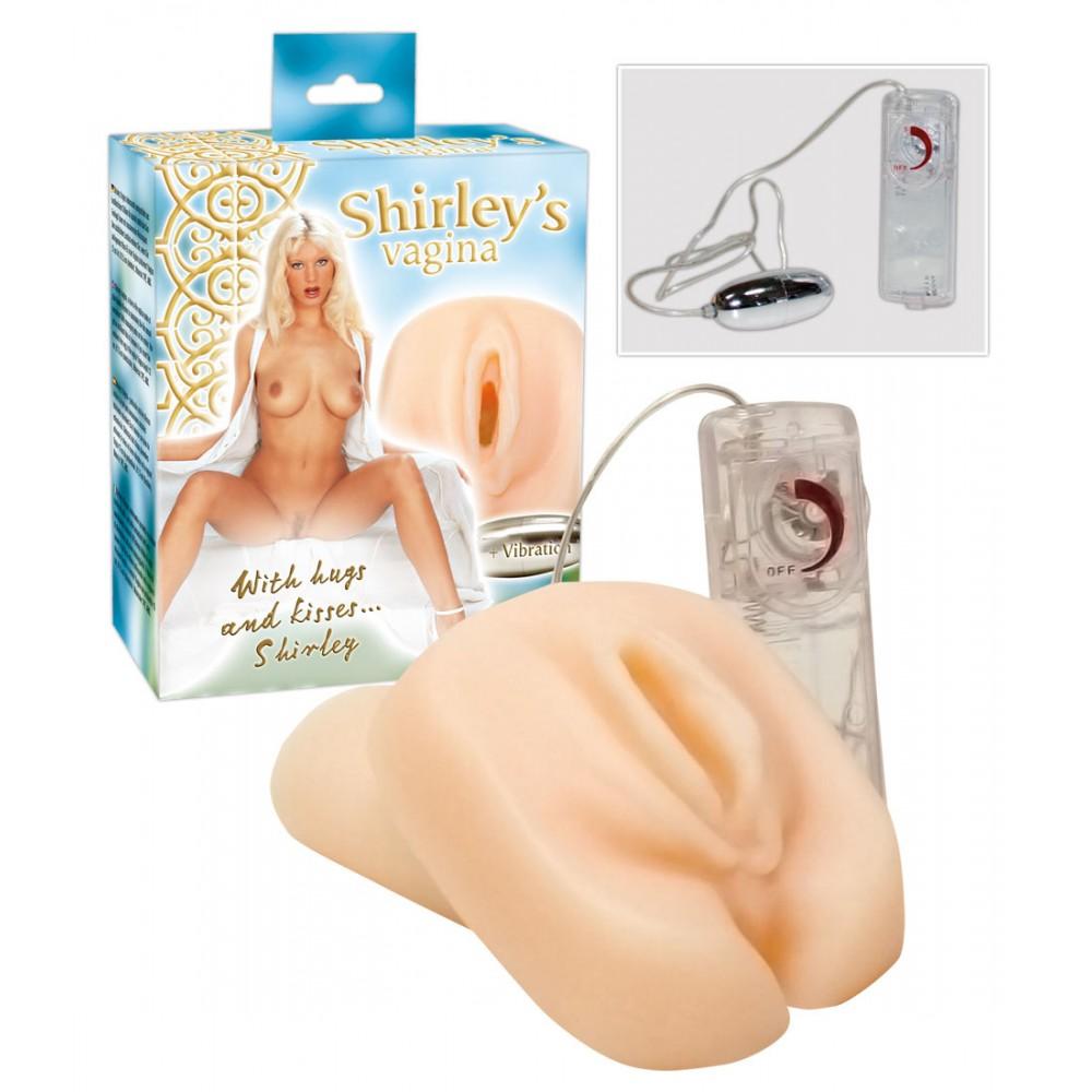 Реалистичная вагина с вибрацией Shirley's