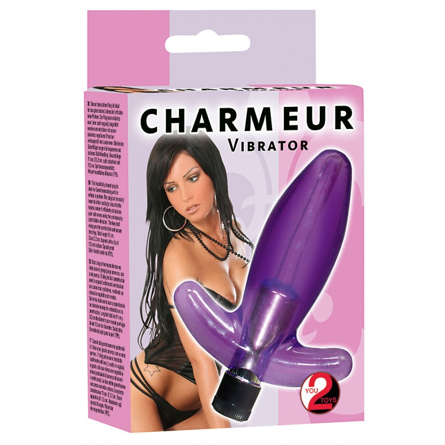 Анальная втулка с вибрацией Charmeur Anal Vibe