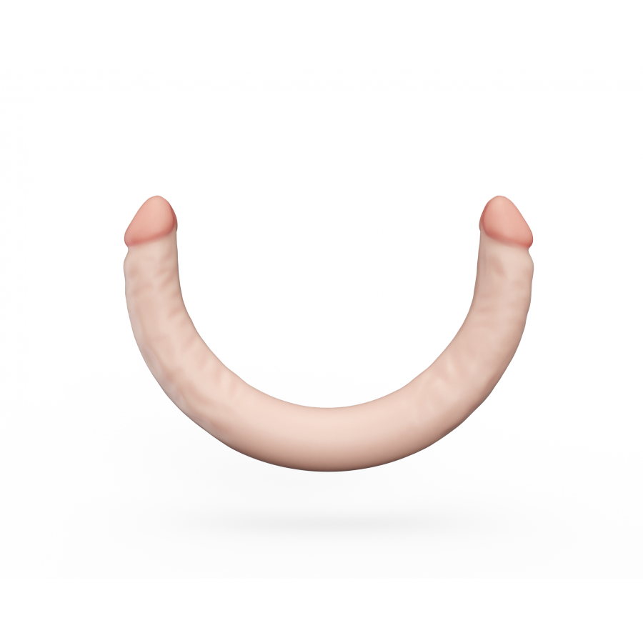 Двусторонний фаллоимитатор Lovetoy 42 х 3,5 см, киберкожа 057103