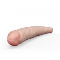 Двусторонний фаллоимитатор Lovetoy 42 х 3,5 см, киберкожа 057103