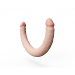 Двусторонний фаллоимитатор Lovetoy 42 х 3,5 см, киберкожа 057103