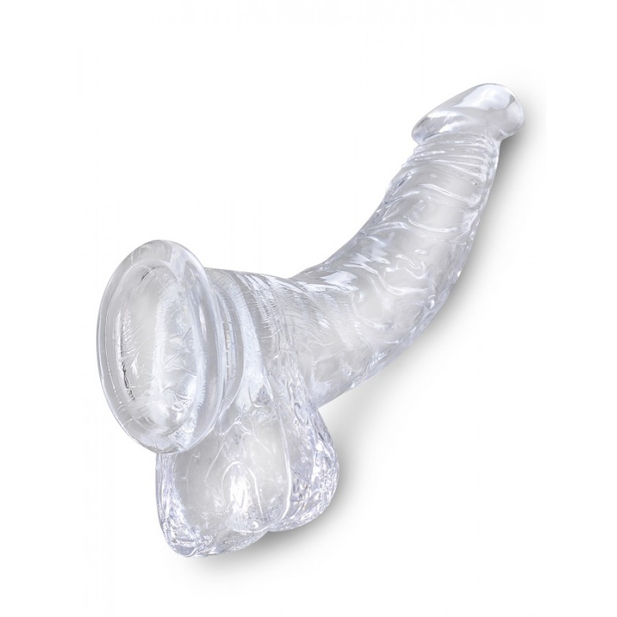 Прозрачный фаллоимитатор PipeDream King Cock Clear 7.5 