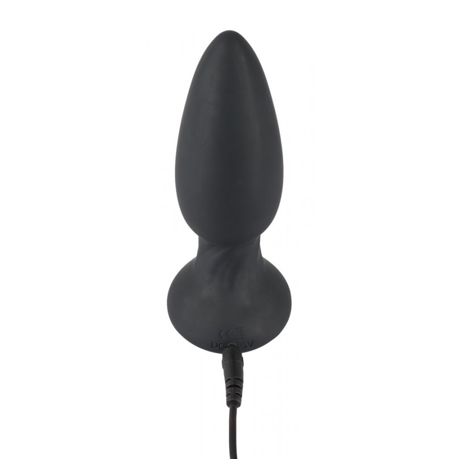 Анальная пробка с вибрацией и ДУ Black Velvet VIbrating Plug