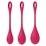 Набор из 3-х вагинальных шариков Satisfyer Yoni Power 1 Red
