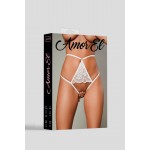 Откровенные трусики с доступом AmorEl White, L