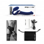 Безремневой страпон STRAP-ON-ME MULTI ORGASM Blue M