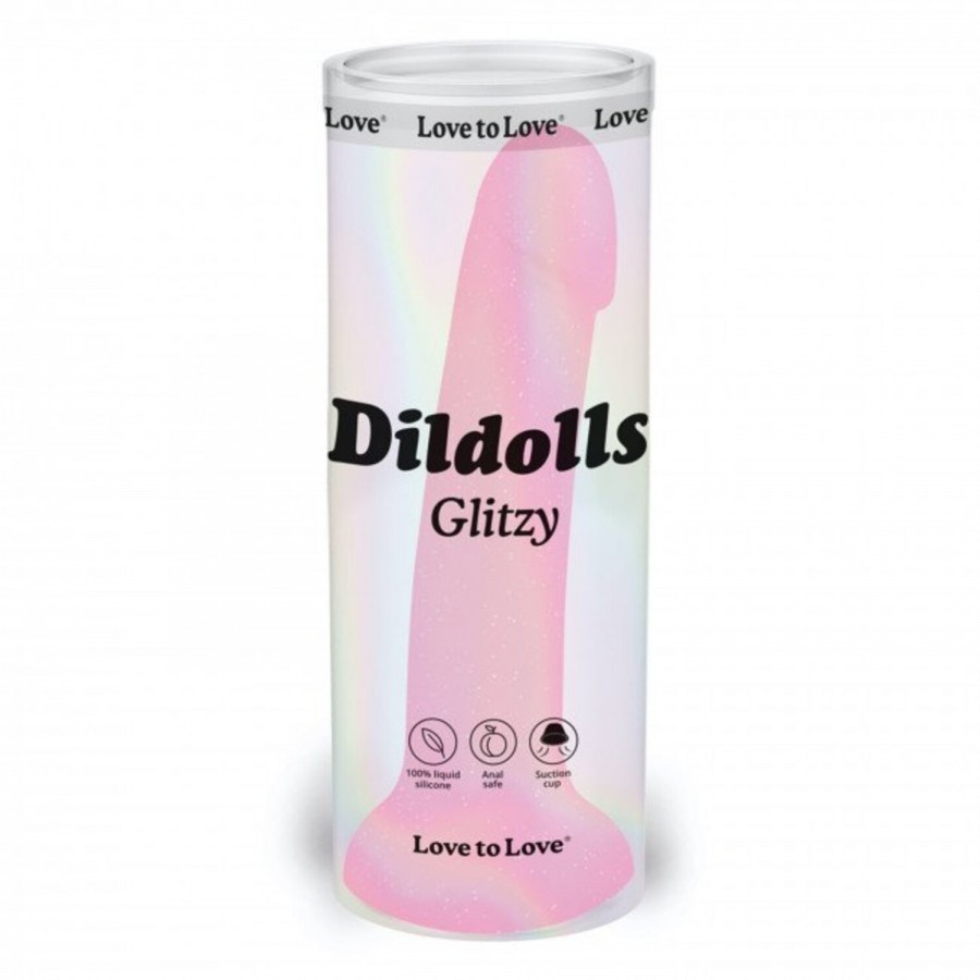 Фаллоимитатор из жидкого силикона DILDOLLS GLITZY