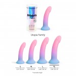 Фаллоимитатор из жидкого силикона DILDOLLS UTOPIA XL 19,5 x 4,4 см