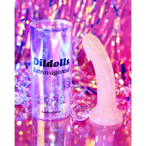 Фаллоимитатор из жидкого силикона DILDOLLS EXTRAVAGANZA 