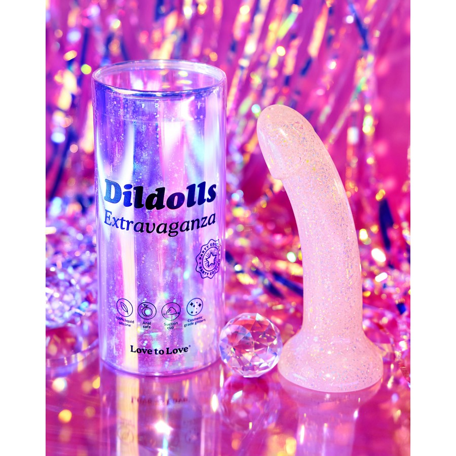 Фаллоимитатор из жидкого силикона DILDOLLS EXTRAVAGANZA 