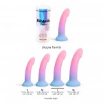 Фаллоимитатор из жидкого силикона DILDOLLS UTOPIA L 17,5 x 3,9 см