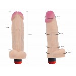 ВИБРАТОР РЕАЛИСТИК HUMAN FORM 22 х 4,6 см 605507
