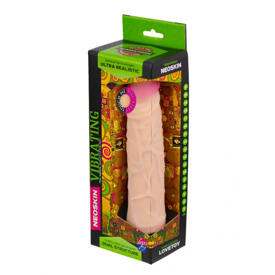 ВИБРАТОР РЕАЛИСТИК HUMAN FORM 22 х 4,6 см 605507