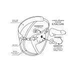 СТРАПОН НА ТРУСИКАХ HARNESS 170 х 35 см Киберкожа