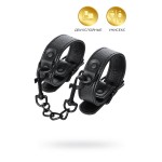 Наручники TOYFA Theatre, черный, 26,5 см